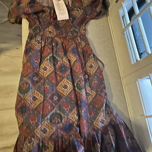 Christy Dawn Brynne Dress petite patchwork XS - Picture 2 of 6